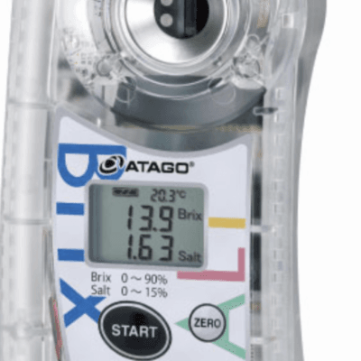 Khúc xạ kế điện tử đo độ ngọt và độ mặn